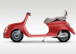 Biến ôtô mini thành xe scooter