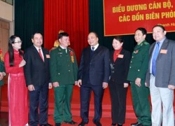 Biểu dương cán bộ, chiến sĩ biên phòng Tây Bắc