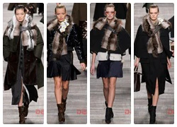 Cá tính, sang trọng cùng Fendi Fall 2014