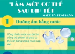 Cách "làm mới" cơ thể sau những ngày lễ Tết