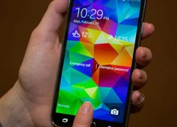 Cảm biến vân tay của Galaxy S5 chạy được với ứng dụng từ Play Store