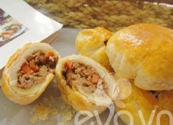 [Chế biến] - Bánh nướng nhân thịt