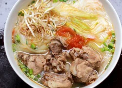 [Chế biến] - Bún sườn