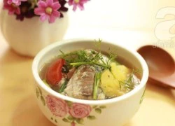 [Chế biến] - Canh cá nấu dứa