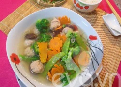 [Chế biến] - Canh nấm mọc