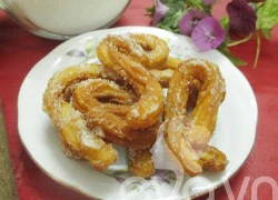 [Chế biến] &#8211; Churros &#8211; bánh quẩy chiên