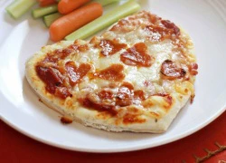 [Chế biến] &#8211; Pizza trái tim