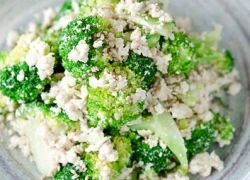 [Chế biến] - Salad đậu phụ và súp lơ xanh