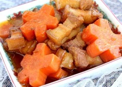 [Chế biến] - Thịt kho cà rốt