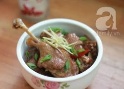 [Chế biến] - Vịt kho gừng