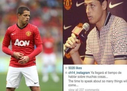 Chicharito bóng gió chuyện "đào tẩu" khỏi M.U