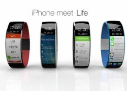 Concept iWatch mang phong cách vòng đeo tay cực &#8216;chất&#8217;