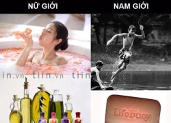 Cười ngất với ảnh chế: Khác biệt giữa trai và gái