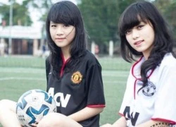 Dân mạng phát cuồng vì bộ đôi fan Man United cực &#8220;kute&#8221;