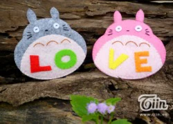 Đế lót ly thần Totoro cho cặp đôi đang yêu