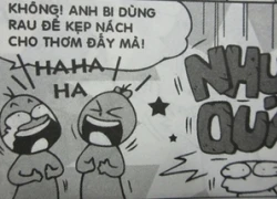 Fun pic: &#8216;Tuyệt chiêu&#8217; chữa hôi nách