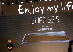 Gionee Elife S5.5 lập kỷ lục smartphone mỏng nhất thế giới