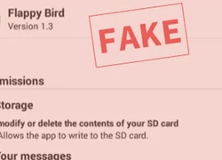 "Hiểm họa virus" từ các ứng dụng Flappy Bird nhái