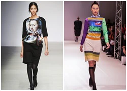 Hoàng Thùy, Huyền Trang tự tin catwalk ở London