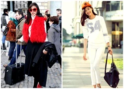 Hoàng Thùy phối đồ không kém fashionista