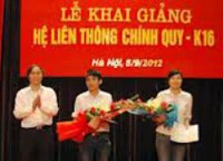 Học Viện Tài Chính tuyển sinh liên thông Đại học năm 2014.