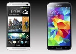 HTC dùng Samsung Galaxy S5 làm... "nền" cho One 2