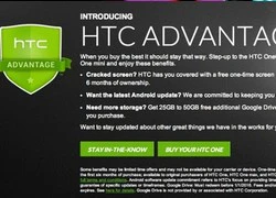 HTC thay màn hình miễn phí cho One, One Mini và One Max