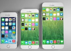 iPhone 6 concept khung kim loại, mặt lưng cong