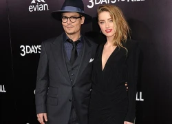 Johnny Depp tình tứ với bạn gái trên thảm đỏ