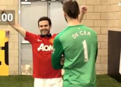 Juan Mata thể hiện kỹ năng đá phạt góc siêu hạng