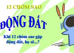 Khi 12 chòm sao gặp động đất