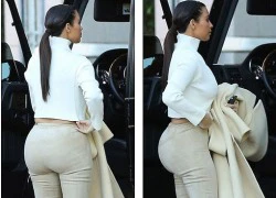 &#8220;Khiếp đảm&#8221; vì vòng 3 ngoại cỡ của Kim Kardashian