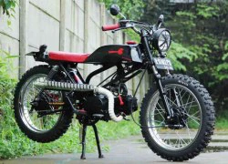 Lột xác Honda Win theo phong cách rocker