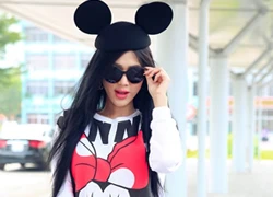 Maria Đinh Phương Ánh &#8216;cưa sừng&#8217; với trang phục Mickey