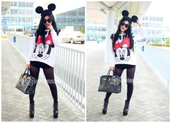 Maria Đinh Phương Ánh &#8220;hồi teen&#8221; với style chuột Mickey