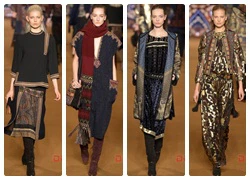 Nét hoài cổ, lãng mạn trong BST Etro Fall 2014