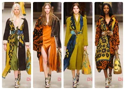 Nét tươi mới trong BST Burberry Fall 2014