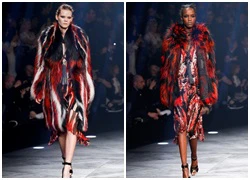 Những thiết kế nhuốm màu lửa của Roberto Cavalli Fall 2014