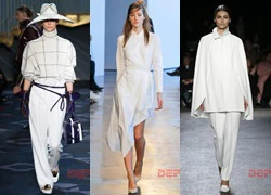 Những thiết kế white on white tuyệt đẹp tại FW Fall 2014