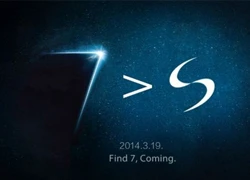 Oppo tung teaser Find 7 chọc ghẹo Samsung Galaxy S5