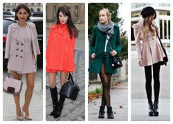 Pea coat - kiểu áo cổ điển hợp với mọi dáng người