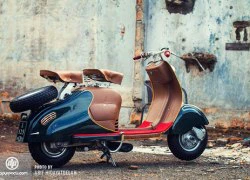 Phục chế Lambretta LD đời 1952