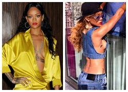 Rihanna gây chú ý với "mốt" hững hờ vòng 1