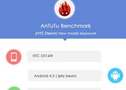 Rò rỉ smartphone HTC tầm trung dùng SoC Snapdragon lõi tứ