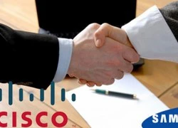 Samsung và Cisco hợp sức trong cuộc chiến bản quyền