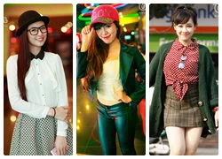 Soi style của các hot boy, hot girl ngày đầu năm mới