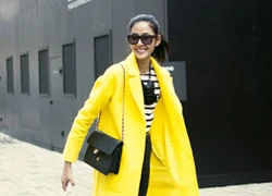 Street style nổi bật của Hoàng Thùy xuất hiện trên Elle UK