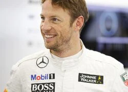 Tay đua Jenson Button cầu hôn bạn gái người lai đẹp hoàn hảo