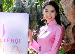 Thu Thảo tươi tắn làm đại sứ áo dài