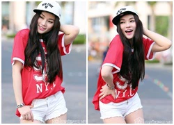 Thu Thủy cực chất với phong cách hip hop